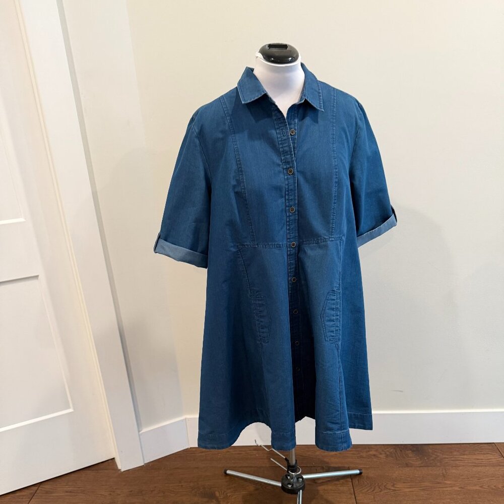 Denim dress
